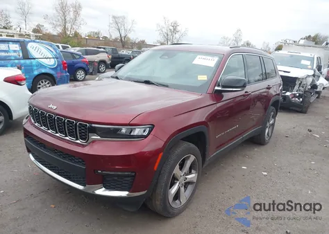 2021 Jeep Grand Cherokee L Limited 4X4 из США, поврежденный, VIN 1C4RJKBG1M8143489